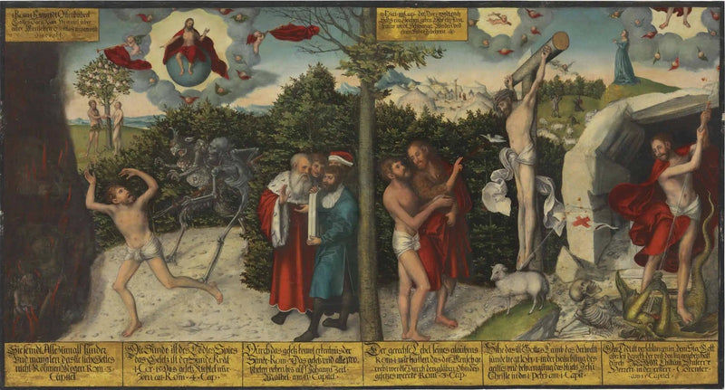 Liefde en genade - Lucas Cranach de Oudere
