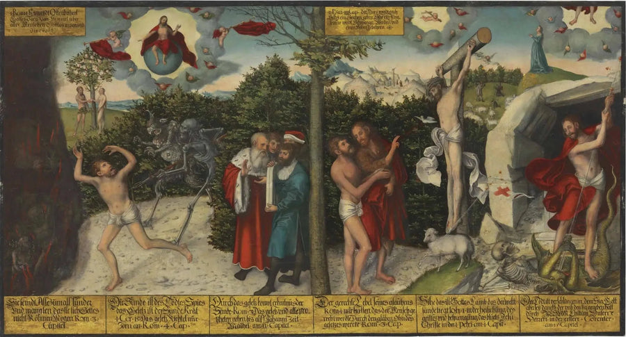 Liefde en genade - Lucas Cranach de Oudere