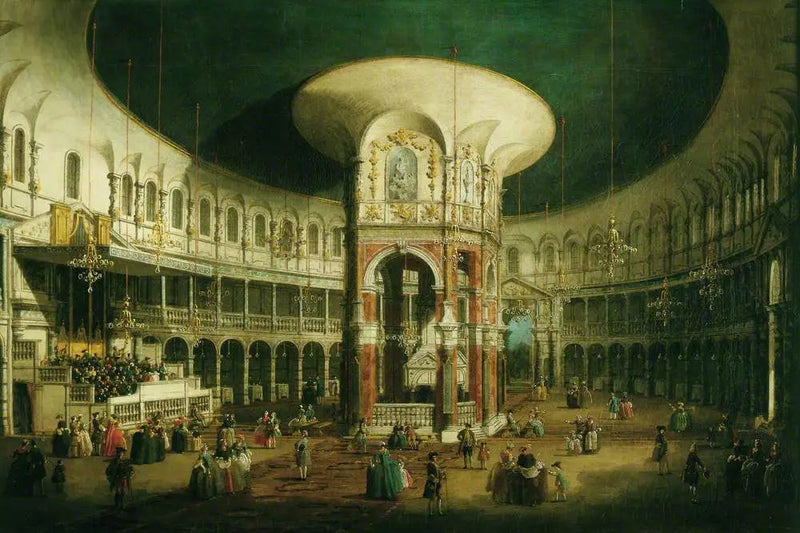 Londen: Het interieur van La Rotonde de Ranelagh - Canaletto

Source:
Londres : L'intérieur de La Rotonde de Ranelagh - Canaletto