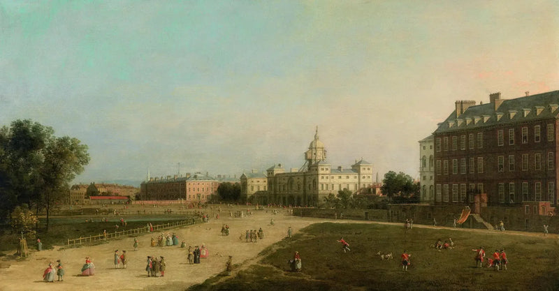 Londen: Nieuwe Horse Guards vanaf St James's Park - Canaletto

Source:
Londres : Nouveaux Horse Guards depuis St James's Park - Canaletto