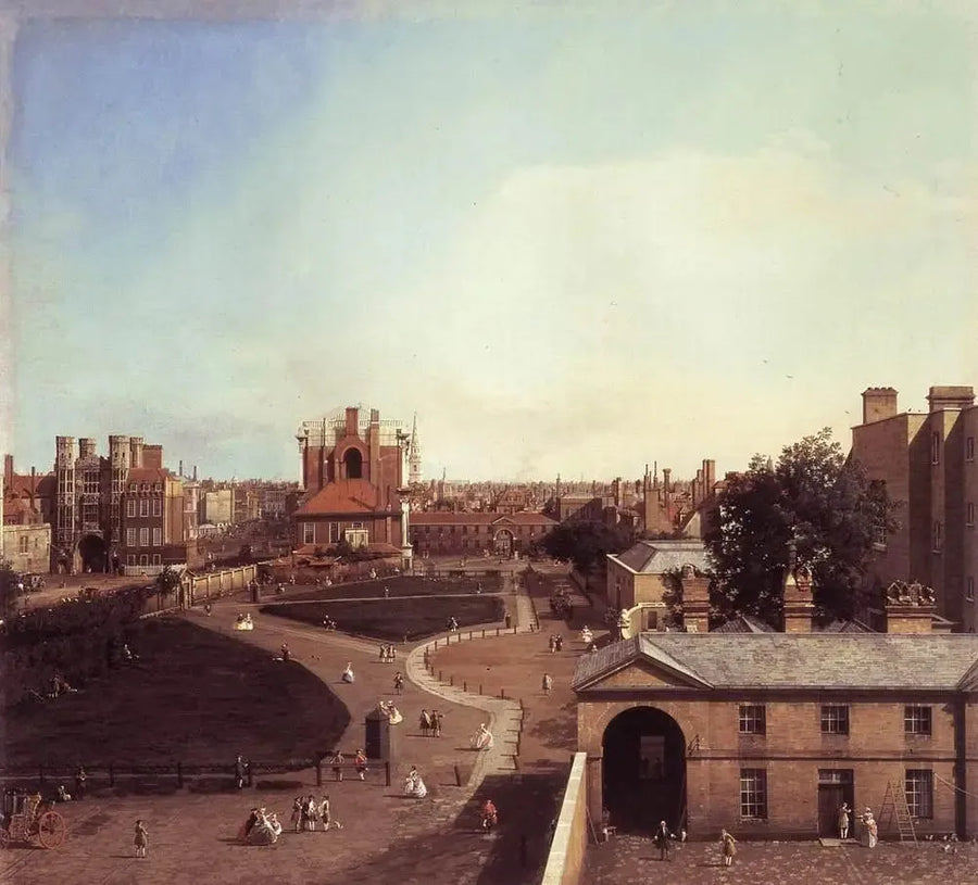 Londen: Whitehall en de Privy Garden vanaf Richmond House - Canaletto

Source:
Londres : Whitehall et le Privy Garden depuis Richmond House - Canaletto