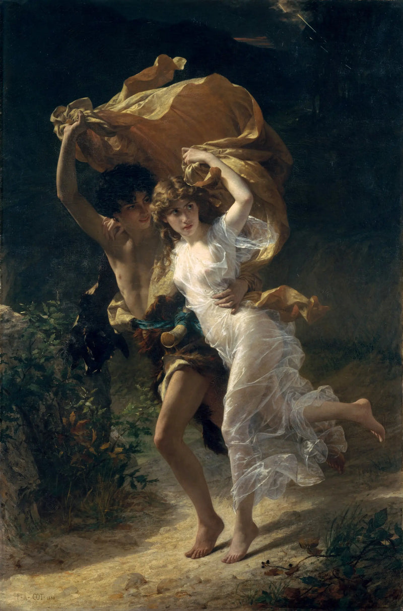 De Storm - Pierre Auguste Cot

Source:
L'Orage - Pierre Auguste Cot