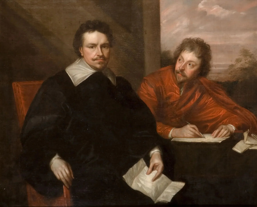 Lord Strafford en zijn secretaris Sir P Mainwaring - Antoine van Dyck

Source:
Lord Strafford et son secrétaire Sir P Mainwaring - Antoine van Dyck