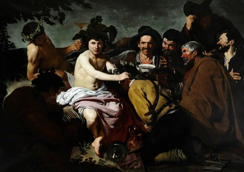 Los borrachos (De Triomf van Bacchus) - Diego Velázquez