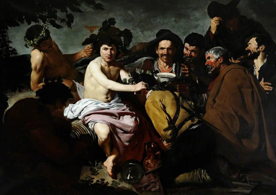 Los borrachos (De Triomf van Bacchus) - Diego Velázquez