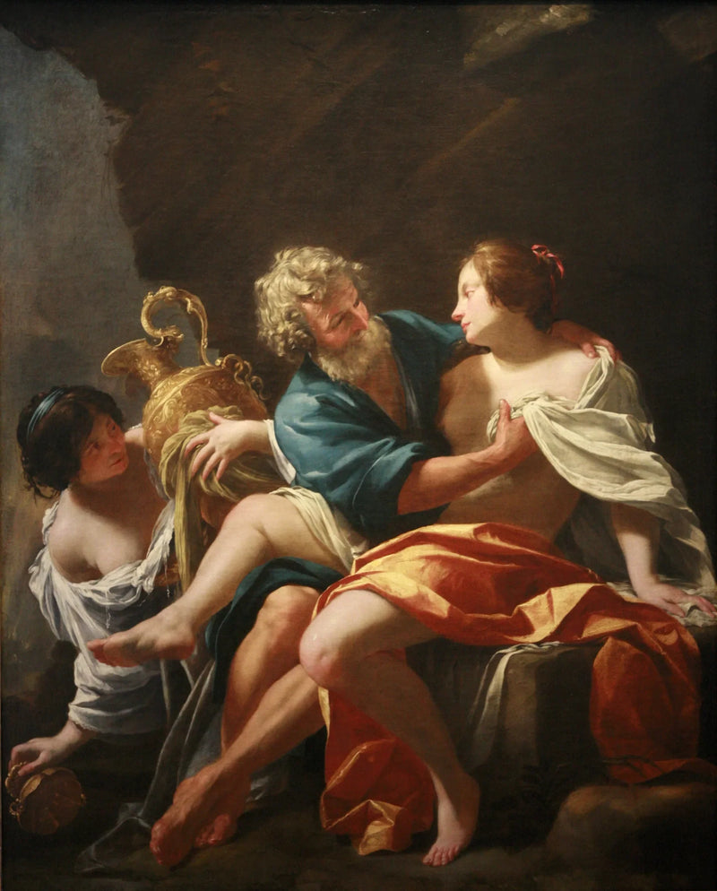 Loth en haar Zonen - Simon Vouet