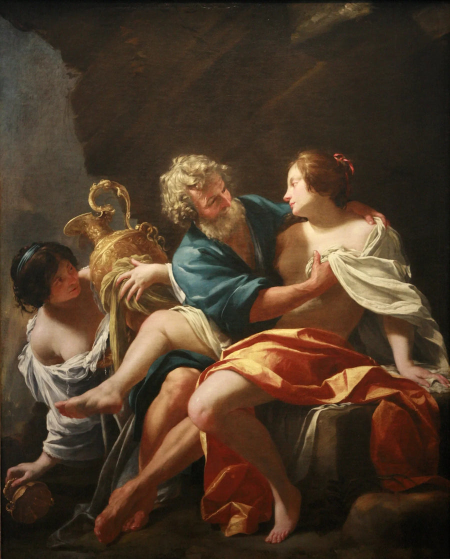 Loth en haar Zonen - Simon Vouet