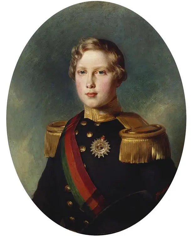 Louis, hertog van Porto, later Louis I, koning van Portugal (1838-1889) - Franz Xaver Winterhalter

Source:
Louis, duc de Porto, plus tard Louis Ier, roi du Portugal (1838-1889) - Franz Xaver Winterhalter