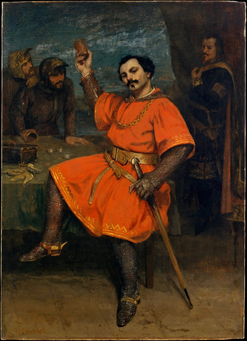 Louis Gueymard in de rol van Robert de Duivel - Gustave Courbet
