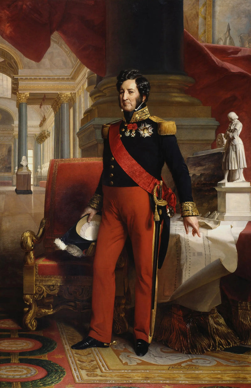 Lodewijk-Philippe I, koning der Fransen (1773-1850) - Franz Xaver Winterhalter

Source:
Louis-Philippe 1er, roi des Français (1773-1850) - Franz Xaver Winterhalter