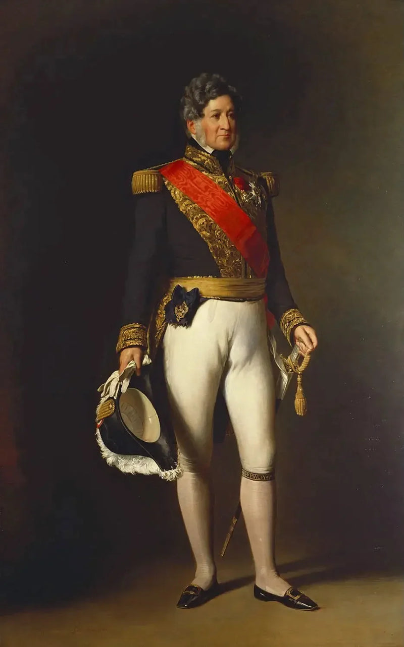 Lodewijk Filip, koning der Fransen (1773-1850) - Franz Xaver Winterhalter

Source:
Louis Philippe, roi des Français (1773-1850) - Franz Xaver Winterhalter
