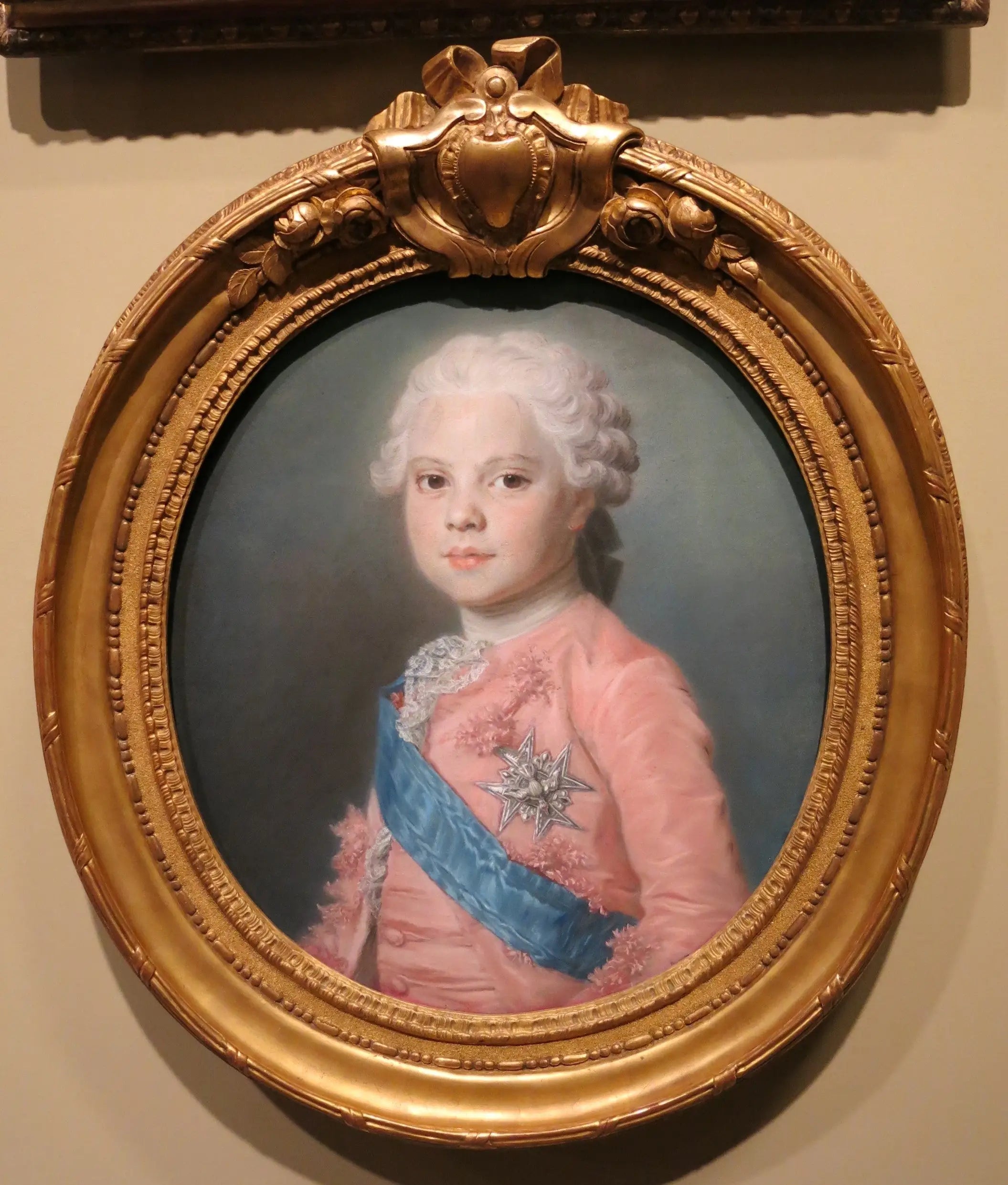 Louis Stanislas Xavier de France comte de Provence - Maurice-Quentin de La Tour - Alpha Reproduction