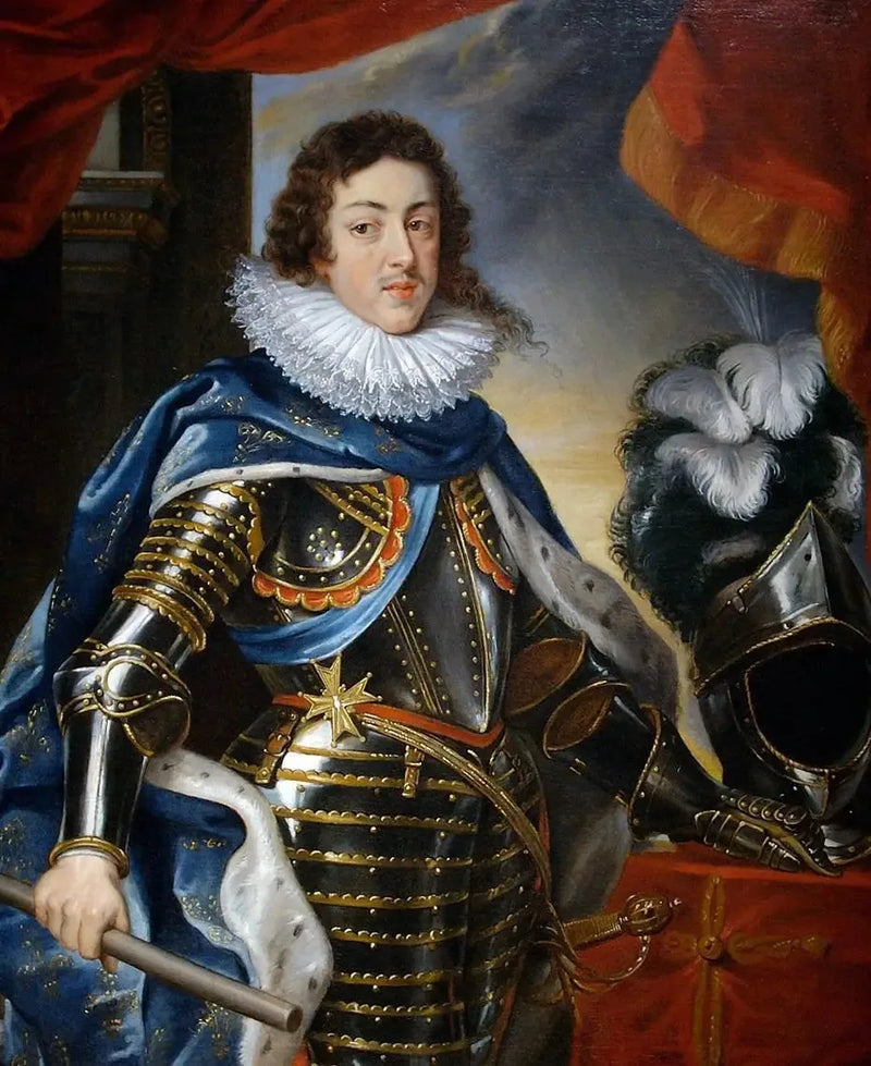 Lodewijk XIII (1601-1643), koning van Frankrijk - Peter Paul Rubens