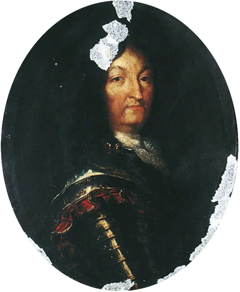 Lodewijk XIV (1638–1715), in harnas - Hyacinthe Rigaud