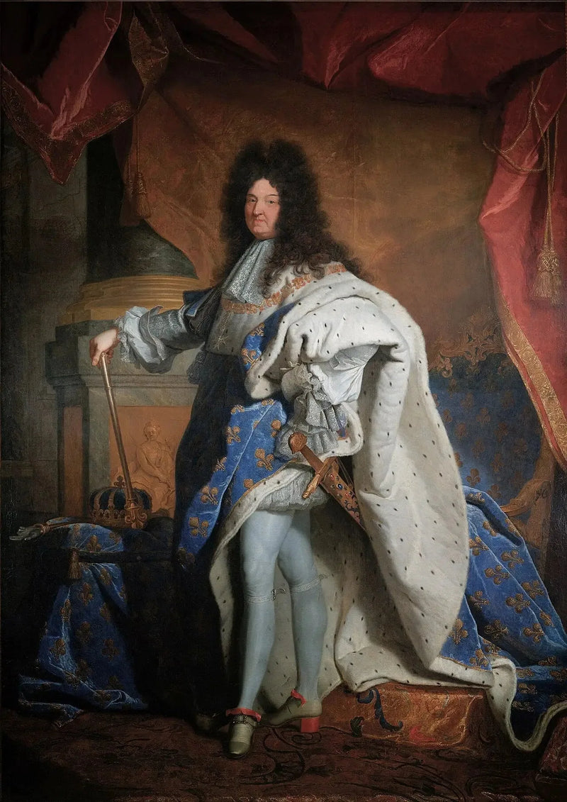 Lodewijk XIV, koning van Frankrijk (1638-1715) - Hyacinthe Rigaud