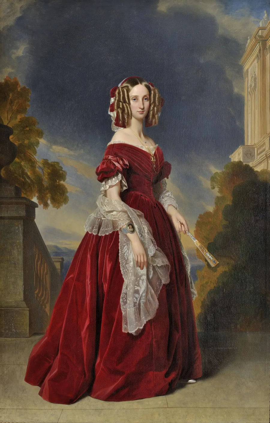 Louise d'Orléans, koningin der Belgen (1812-1850) - Franz Xaver Winterhalter

Source:
Louise d'Orléans, reine des Belges (1812-1850) - Franz Xaver Winterhalter