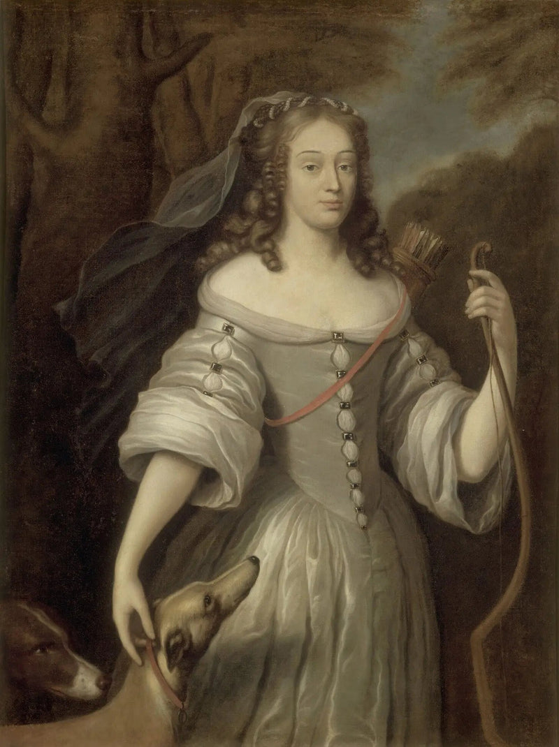 Louise-Françoise de la Baume-Le-Blanc (1644-1710), afgebeeld in gezelschap van Diana - Claude Lefèbvre

Source:
Louise-Françoise de la Baume-Le-Blanc (1644-1710), représentée en compagnie de Diane - Claude Lefèbvre