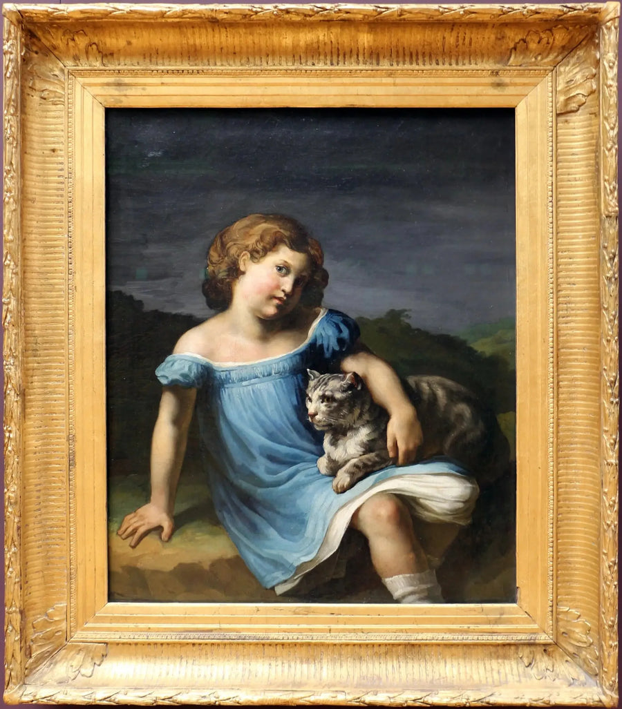 Louise Vernet kind - Théodore Géricault