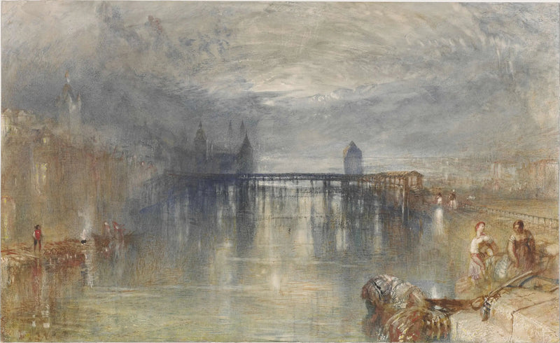 Luzern: Maanlicht - J. M. W. Turner