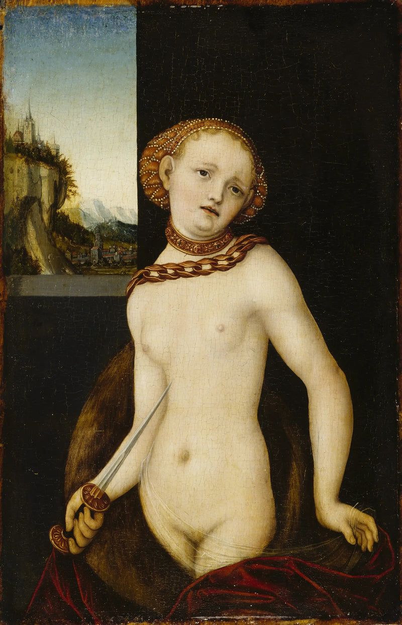 Lucrezia - Lucas Cranach de Oudere