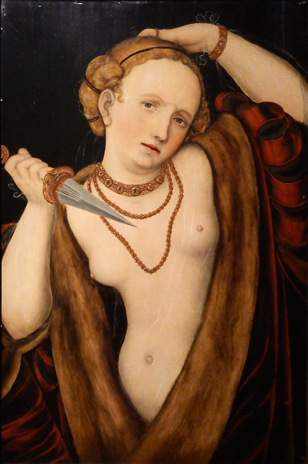 Lucrezia - Lucas Cranach de Oudere