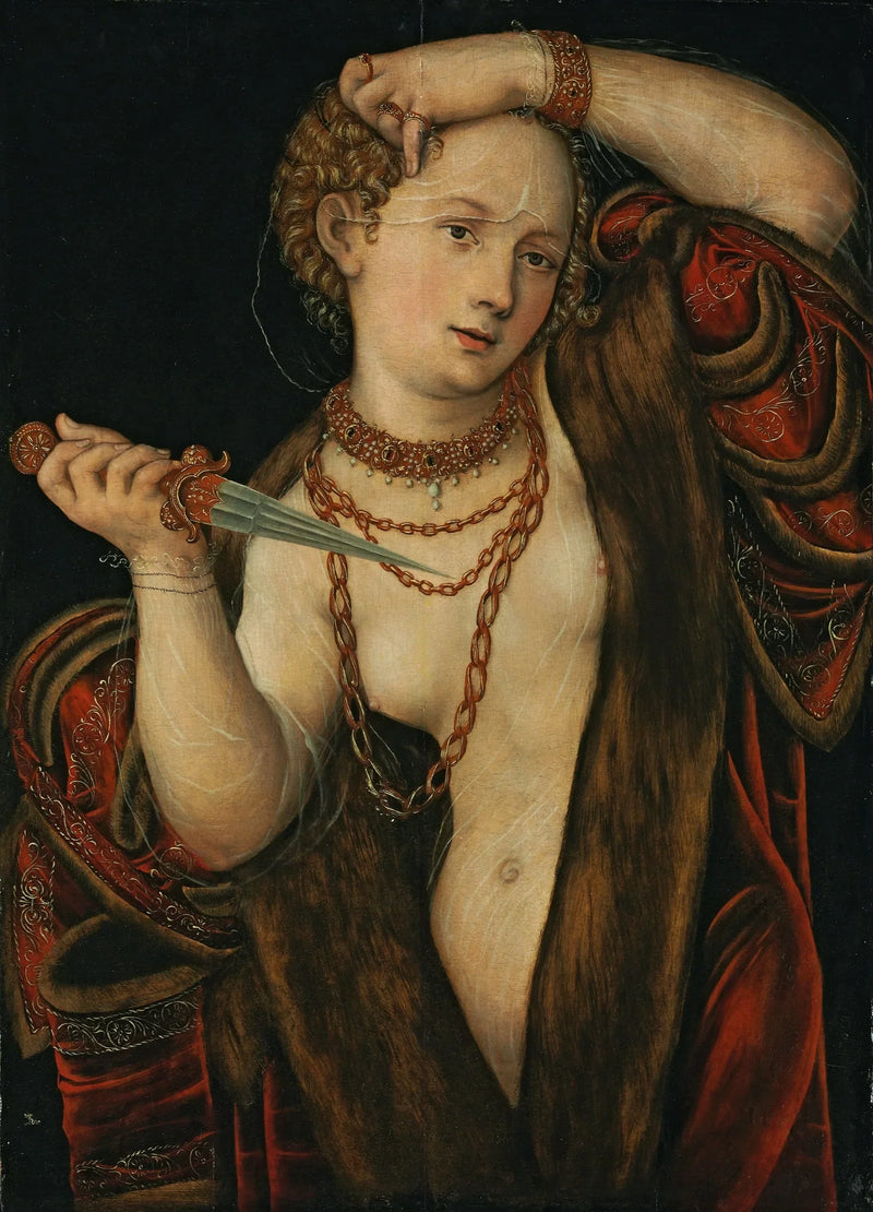 Lucrezia - Lucas Cranach de Oudere