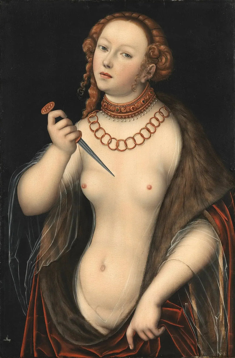 Lucrezia - Lucas Cranach de Oudere