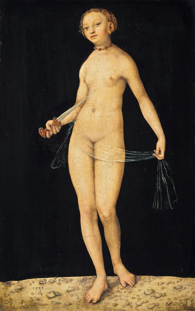 Lucrezia - Lucas Cranach de Oudere