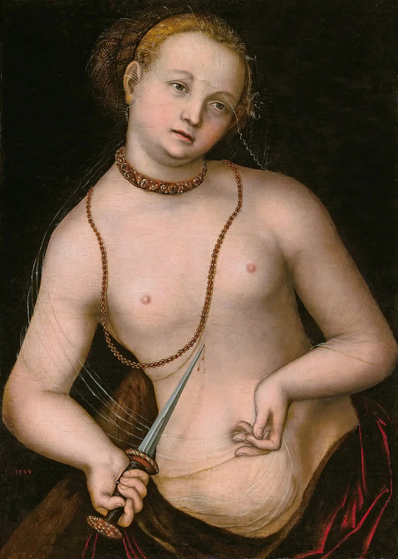 Lucrezia - Lucas Cranach de Ouderling