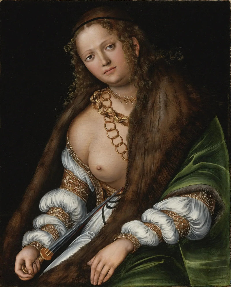 Lucrezia - Lucas Cranach de Oudere