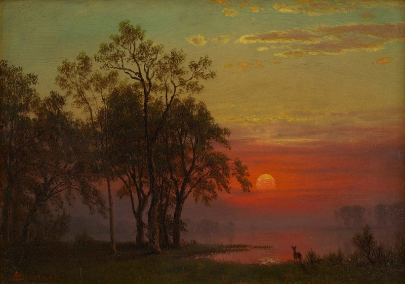 Avondglans - Albert Bierstadt

Source:
Lueur du soir - Albert Bierstadt