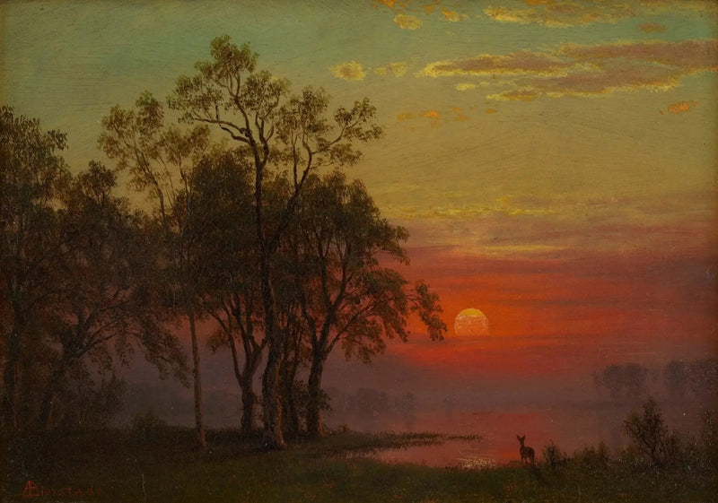 Avondglans - Albert Bierstadt

Source:
Lueur du soir - Albert Bierstadt