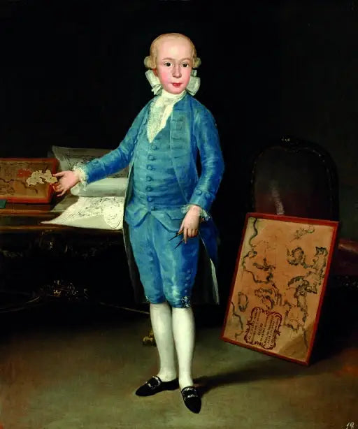 Luis María de Bourbon en Vallabriga - Francisco de Goya
