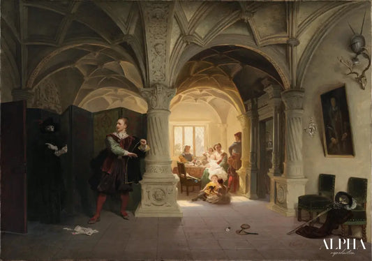 Lumière et ombre - Emanuel Leutze - Reproductions de tableaux et peintures haut de gamme