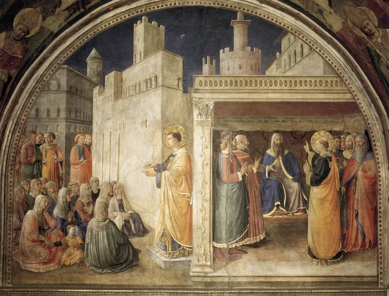 Muurraam van het noordelijke muurtje - Fra Angelico

Source:
Lunette du mur nord - Fra Angelico