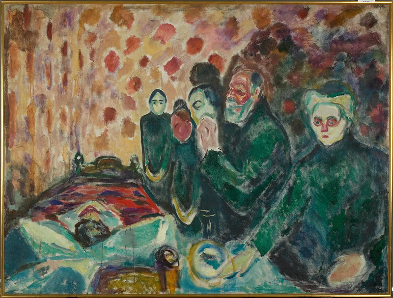 Strijd tegen de dood - Edvard Munch