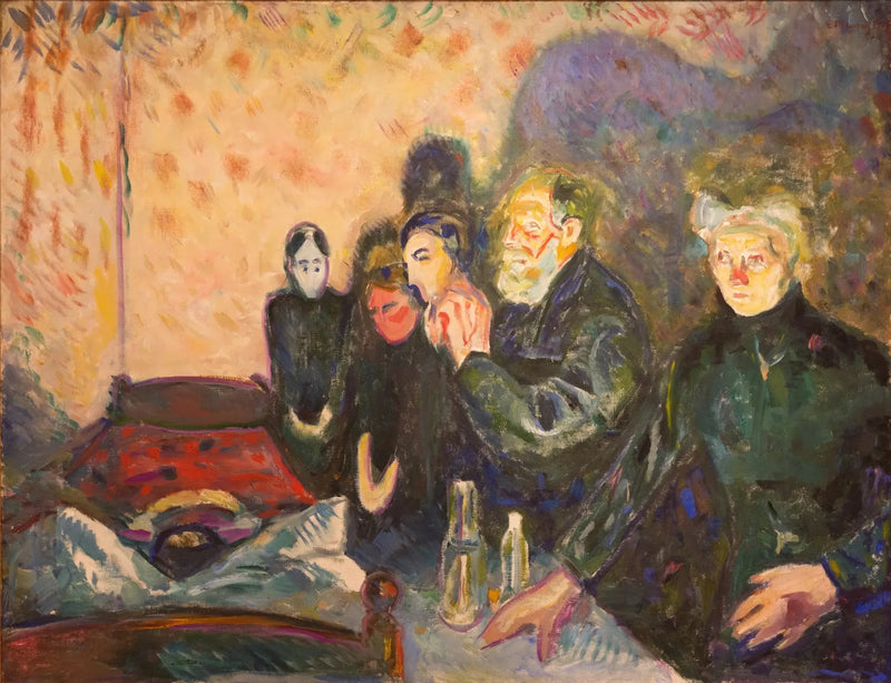 Strijd tegen de dood - Edvard Munch
