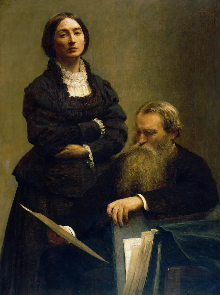 M. en Mevrouw Edwin Edwards - Henri Fantin-Latour

Source:
M. et Mme Edwin Edwards - Henri Fantin-Latour