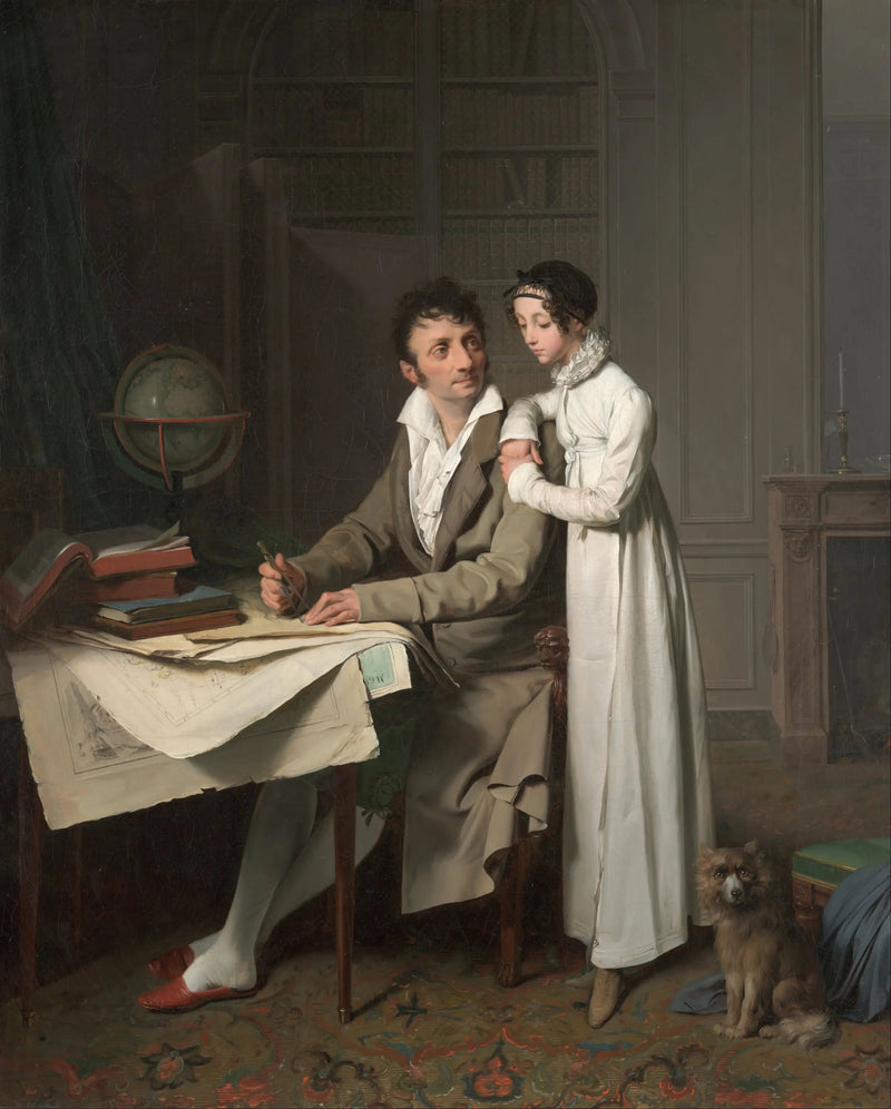 M. G*** geeft een aardrijkskundeles aan zijn dochter - Louis-Léopold Boilly

Source:
M. G*** donnant une leçon de géographie à sa fille - Louis-Léopold Boilly