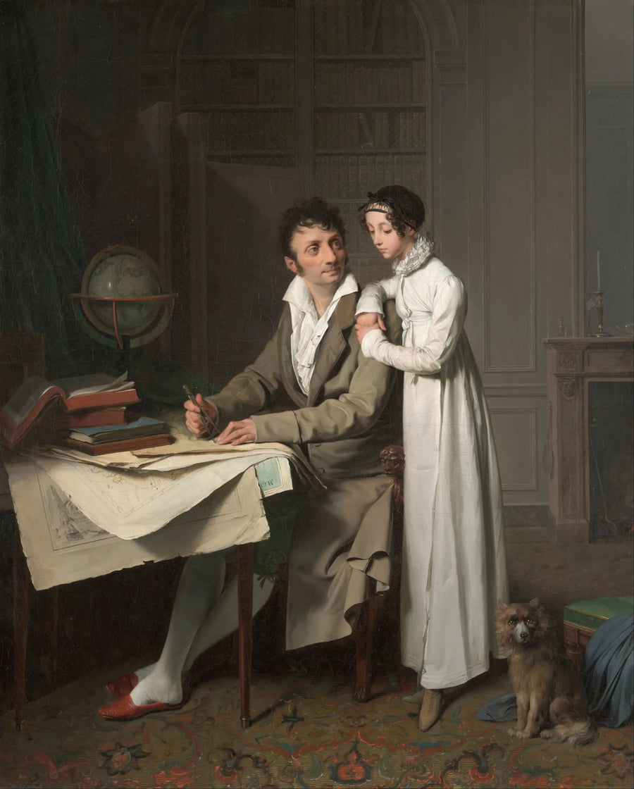 M. G*** geeft een aardrijkskundeles aan zijn dochter - Louis-Léopold Boilly

Source:
M. G*** donnant une leçon de géographie à sa fille - Louis-Léopold Boilly