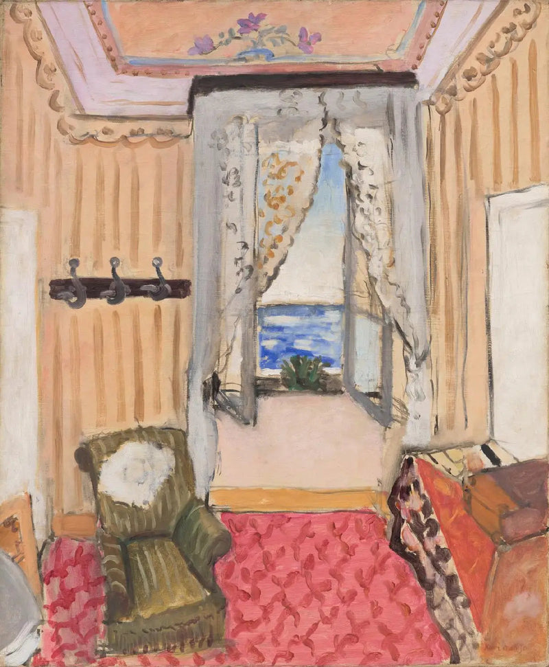 Mijn kamer aan het Beau-Rivage - Henri Matisse