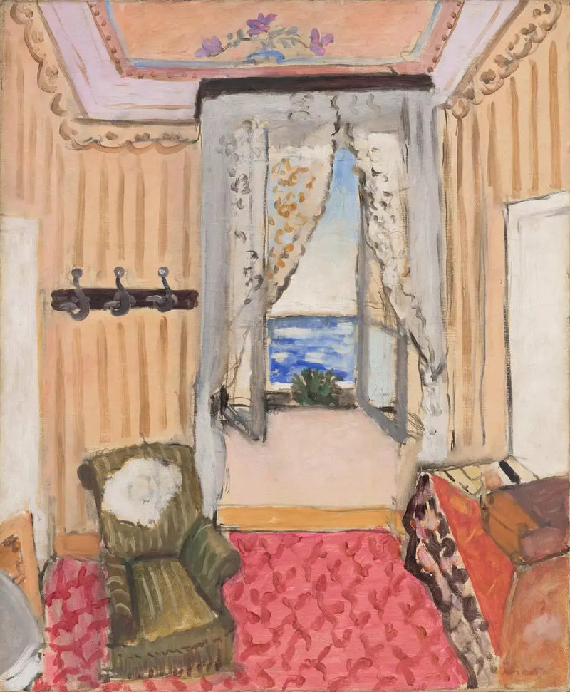 Mijn kamer aan het Beau-Rivage - Henri Matisse