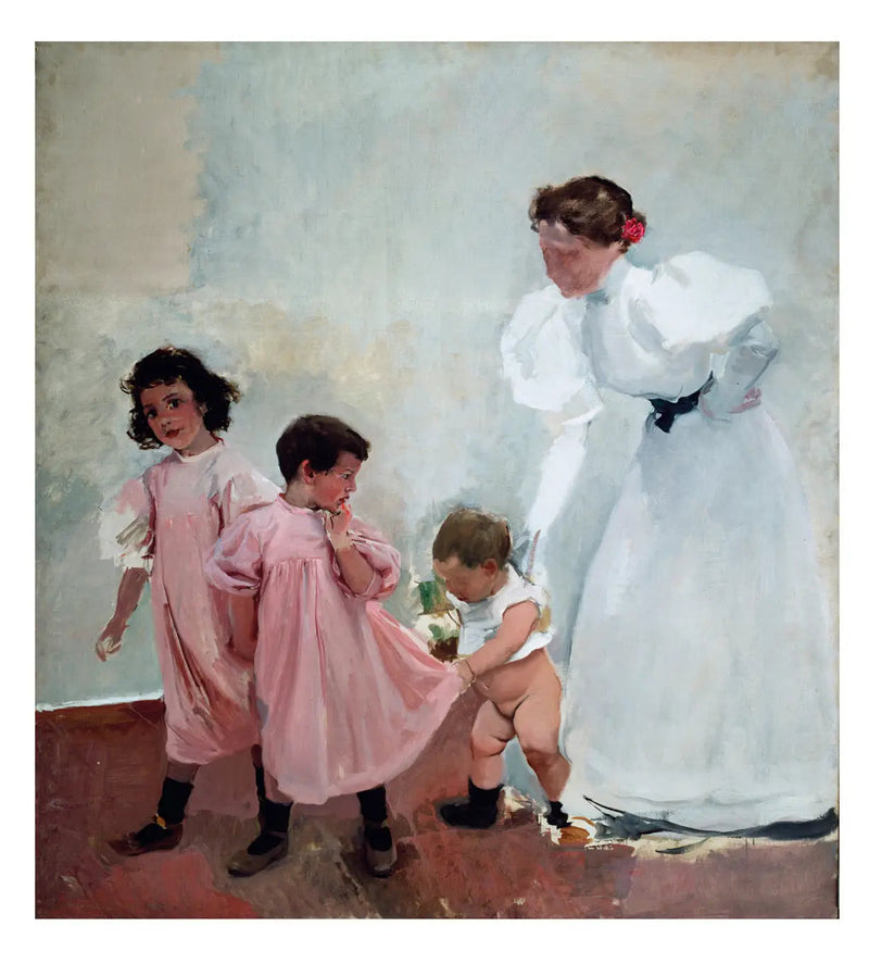 Mijn vrouw en mijn kinderen - Joaquín Sorolla