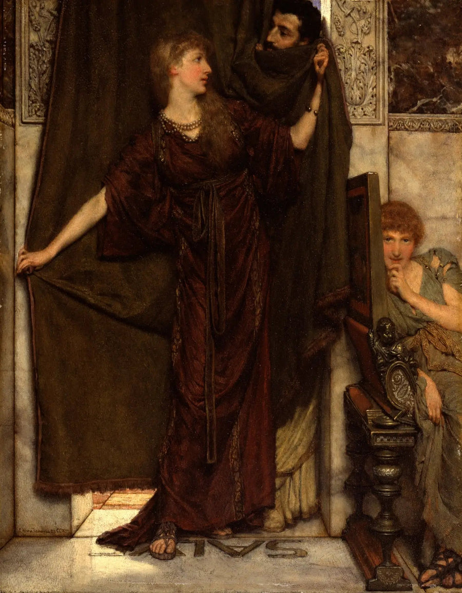 Mijn zus is er niet - Lawrence Alma-Tadema