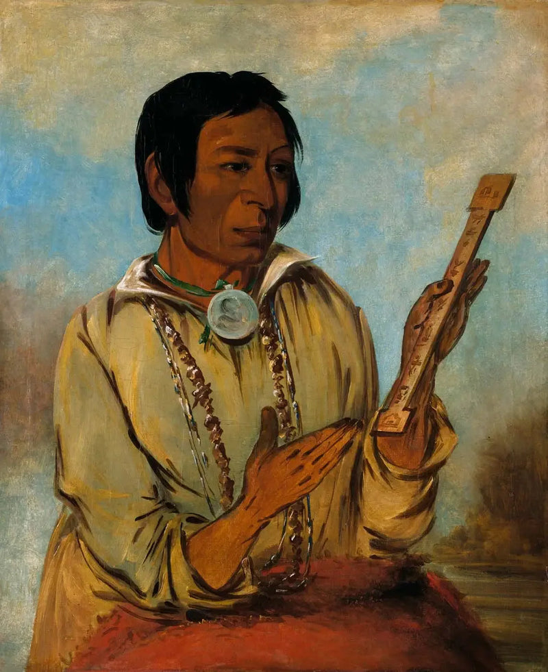 Ma-shée-na, Elks Hoorns, een sous-chef - George Catlin

Source:
Ma-shée-na, Elk's Horns, un sous-chef - George Catlin
