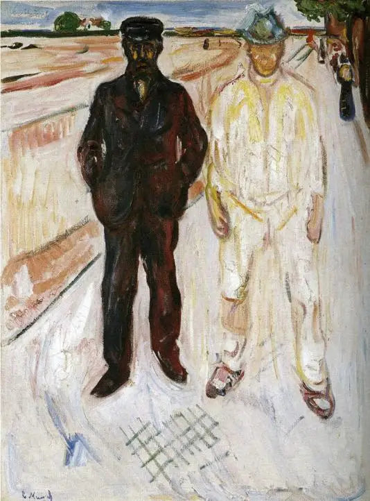 Metselaar en Mechanicus - Edvard Munch