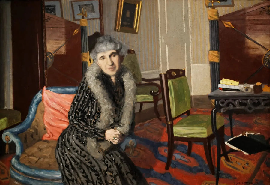 Madame Alexandre Bernheim - Félix Vallotton

Source:
Madame Alexandre Bernheim - Félix Vallotton