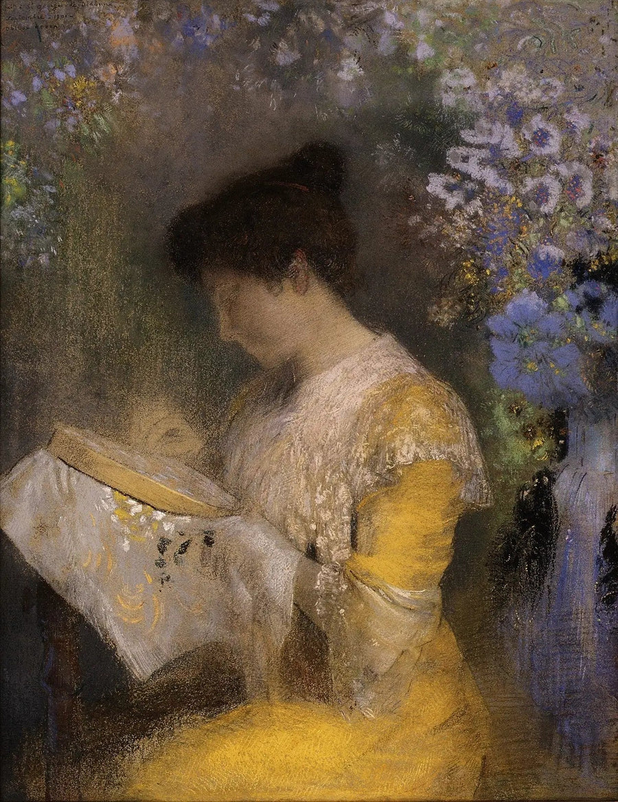 Mevrouw Arthur Fontaine (Marie Escudier) - Odilon Redon