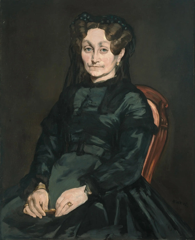 Mevrouw Auguste Manet - Édouard Manet