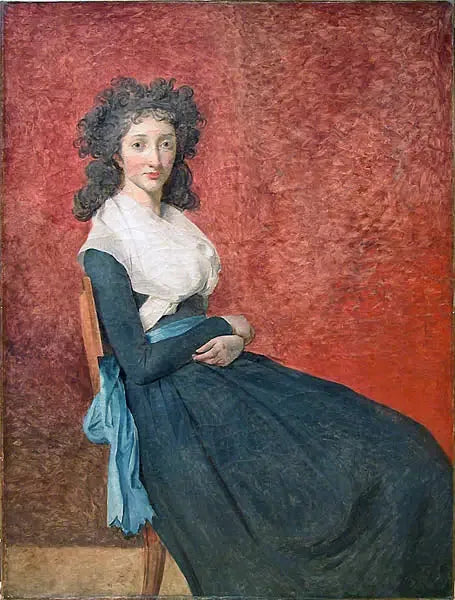 Mevrouw Charles-Louis Trudaine, geboren Marie-Louise Micault de Courbeton - Jacques-Louis David